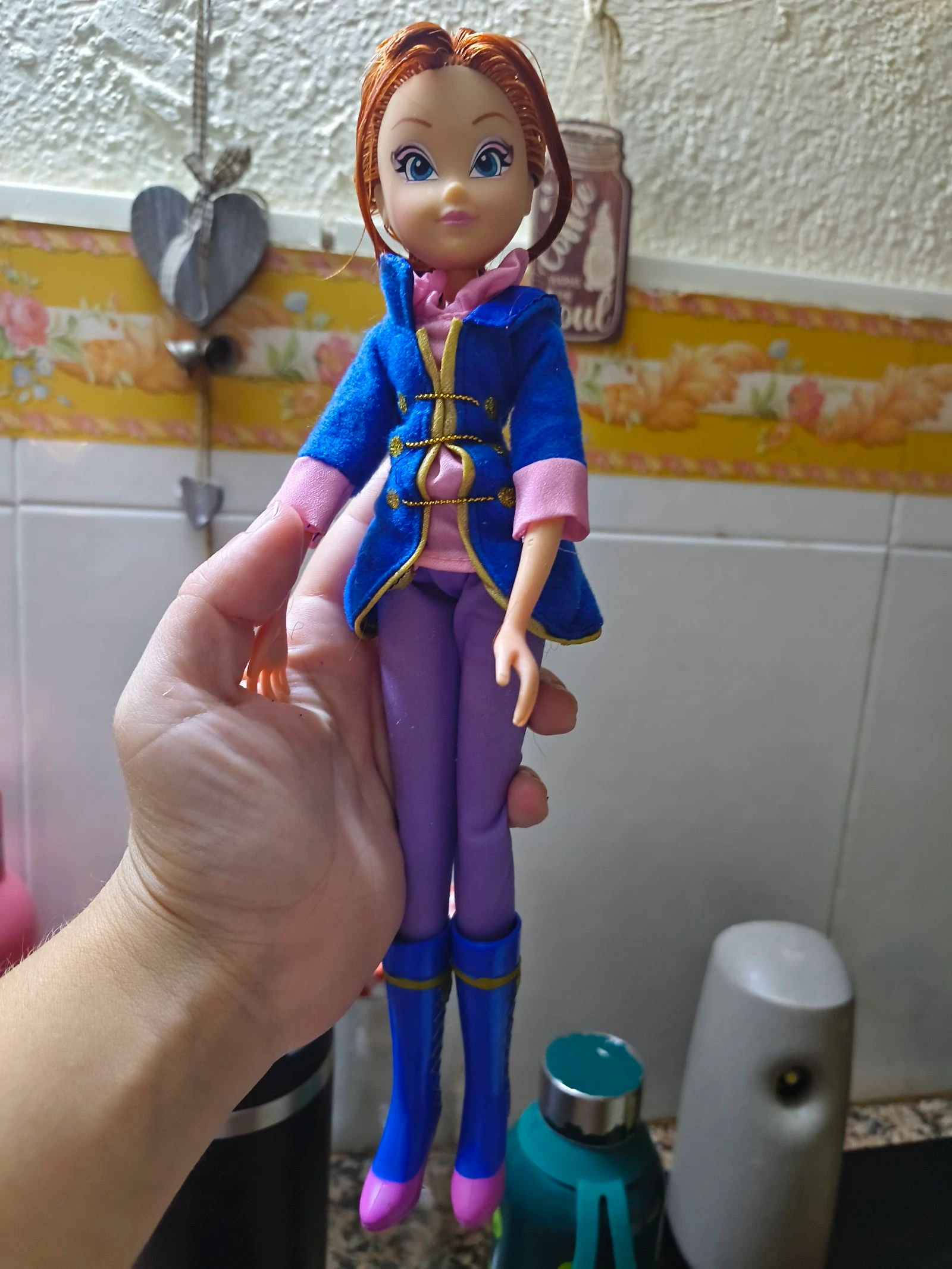 Muñeca Winx club "Bloom and Peg on the wings of magic"